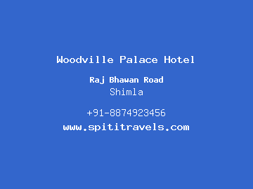 Woodville Palace Hotel, Shimla