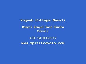 Yogesh Cottage Manali, Manali